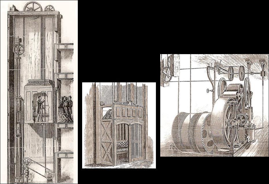 Ο πρώτος υδραυλικός ανελκυστήρας